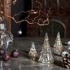 Holmegaard CHRISTMAS Świąteczna Choinka Dekoracyjna 19 cm Złota